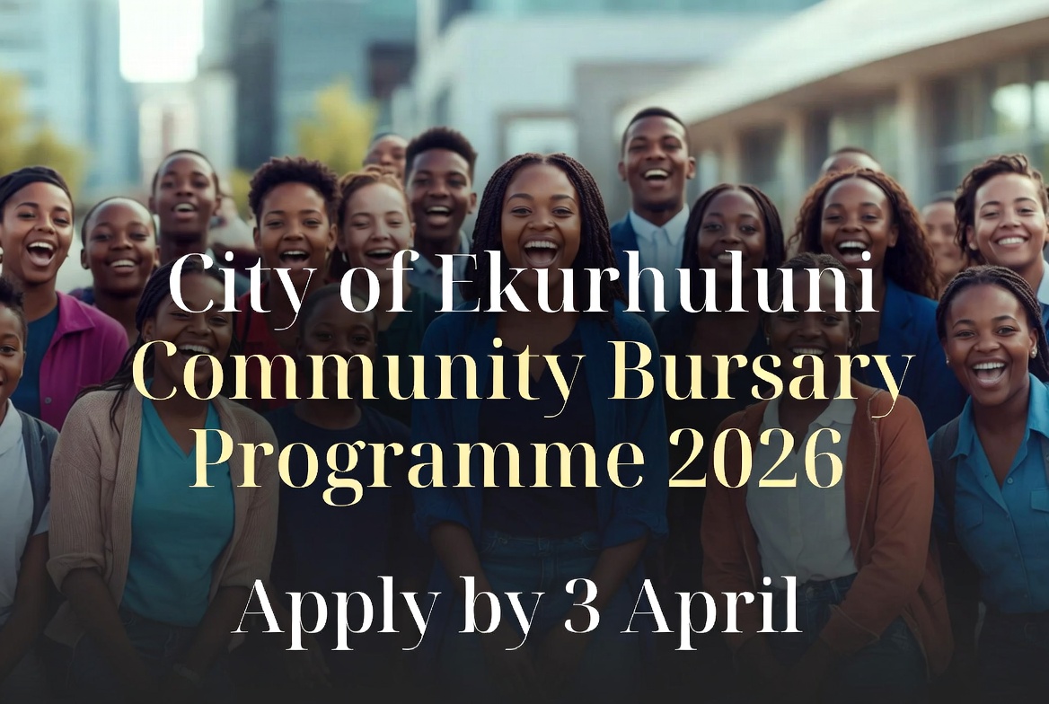 City of Ekurhuleni Community Bursary Programme 2026 – Apply by 3 April