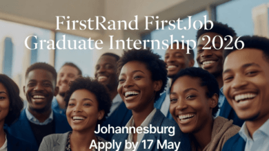 FirstRand FirstJob Graduate Internship 2026 –Johannesburg Apply 17 May