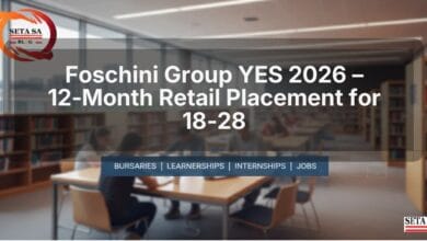 Foschini Group YES 2026 – 12‑Month Retail Placement for 18‑28