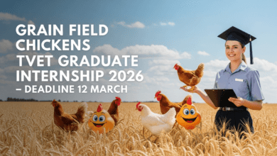 Grain Field Chickens TVET Graduate Internship 2026 – Deadline 12 March