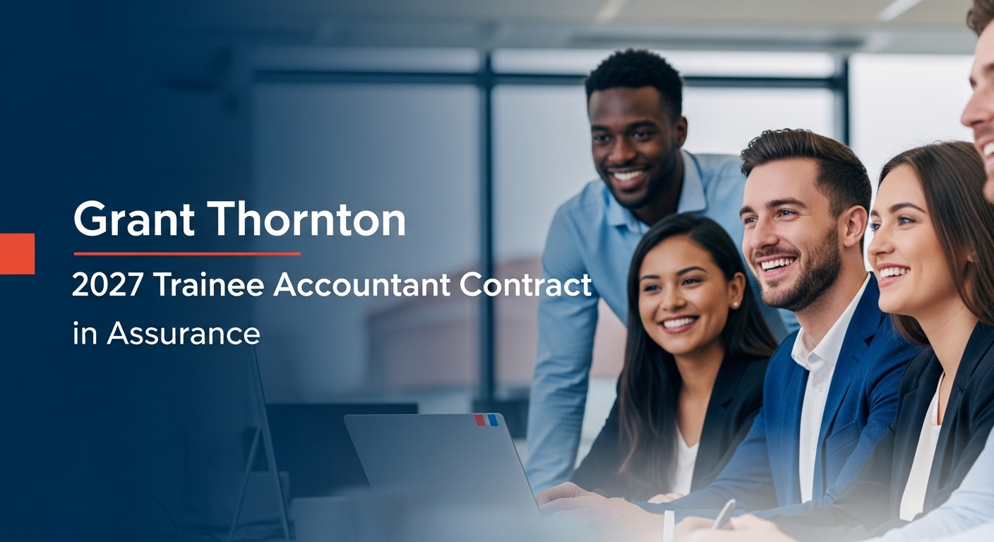 Grant Thornton 2027 Trainee Accountant Contract in Assurance