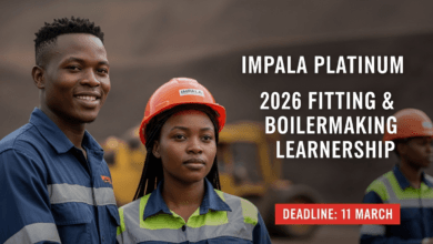 Impala Platinum 2026 Fitting & Boilermaking Learnership Deadline 11 Mar