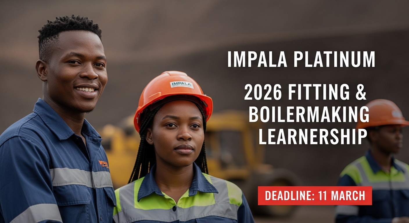 Impala Platinum 2026 Fitting & Boilermaking Learnership Deadline 11 Mar