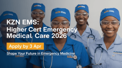 KZN EMS: Higher Cert Emergency Medical Care 2026 – Apply by 3 Apr