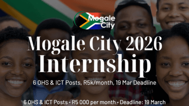 Mogale City 2026 Internship: 6 OHS & ICT Posts, R5k/month, 19 Mar deadline