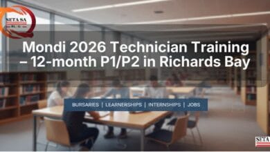 Mondi 2026 Technician Training – 12‑month P1/P2 in Richards Bay