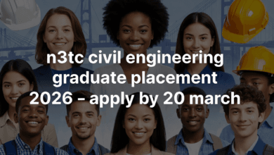 N3TC Civil Engineering Graduate Placement 2026 – Apply by 20 March