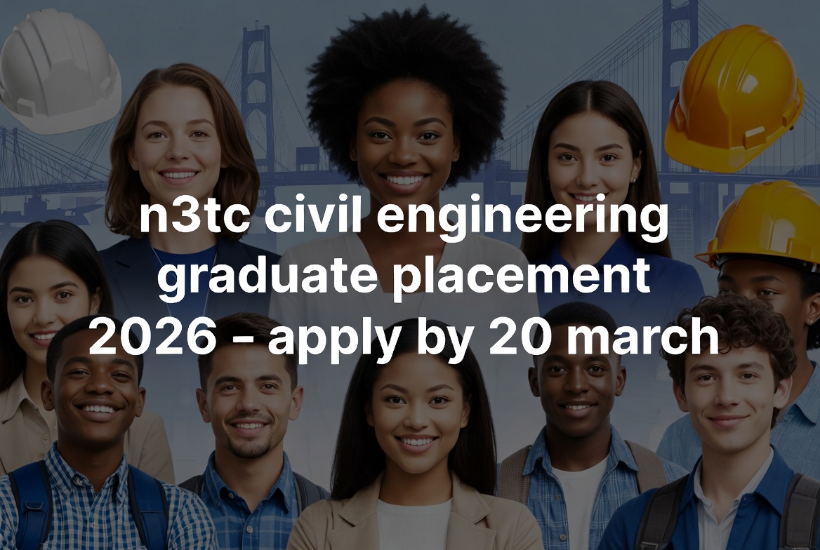 N3TC Civil Engineering Graduate Placement 2026 – Apply by 20 March