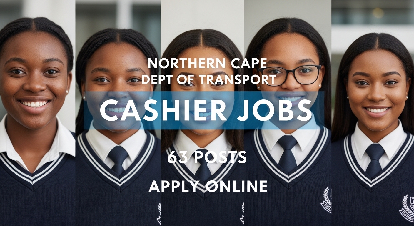 Northern Cape Dept of Transport Cashier Jobs – 63 Posts, Apply Online