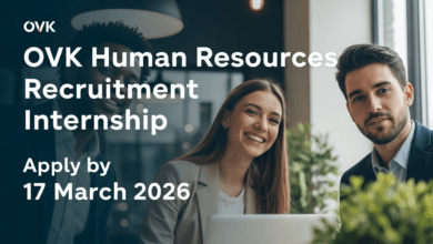 OVK Human Resources Recruitment Internship – Apply by 17 March 2026