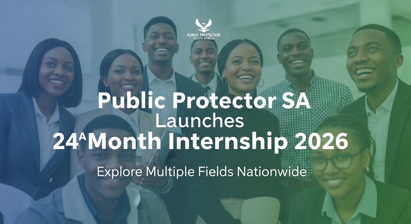 Public Protector SA Launches 24‑Month Internship 2026 – Explore Multiple Fields Nationwide