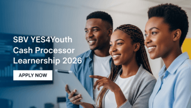 SBV YES4Youth Cash Processor Learnership 2026 – Apply Now