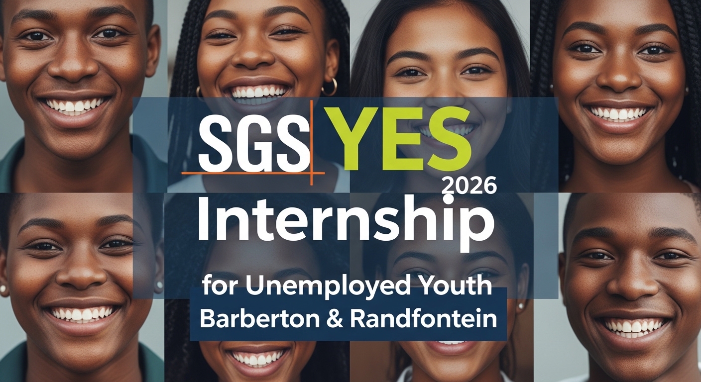 SGS YES 2026 Internship for Unemployed Youth – Barberton & Randfontein