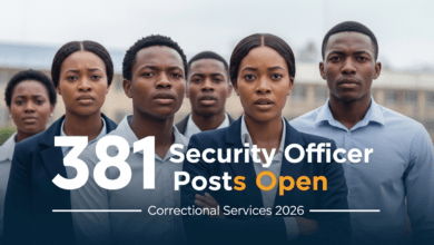 381 Security Officer Posts Open at Correctional Services 2026