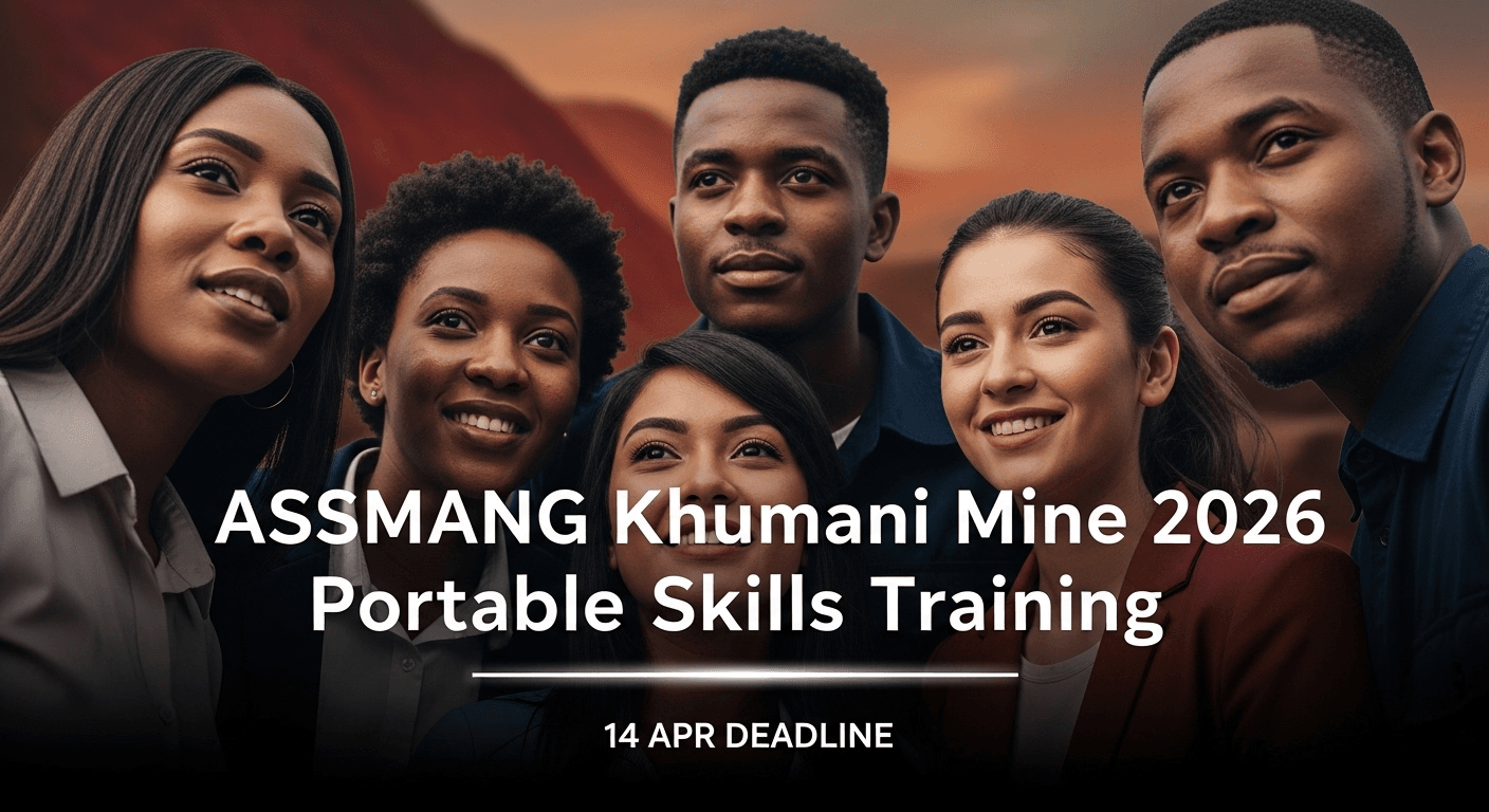 ASSMANG Khumani Mine 2026 Portable Skills Training – 14 Apr Deadline
