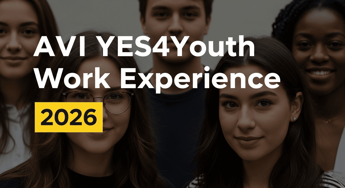 AVI YES4Youth Work Experience 2026 – Cape Town, 30 Apr deadline