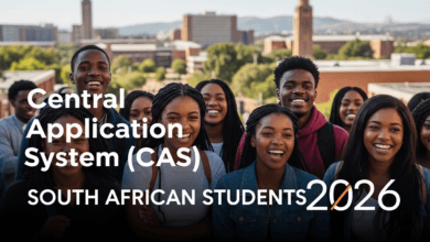 Central Application System (CAS) for South African Students 2026