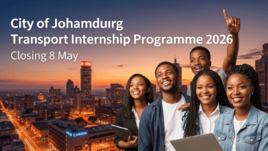 City of Johannesburg Transport Internship Programme 2026 Closing 8 May
