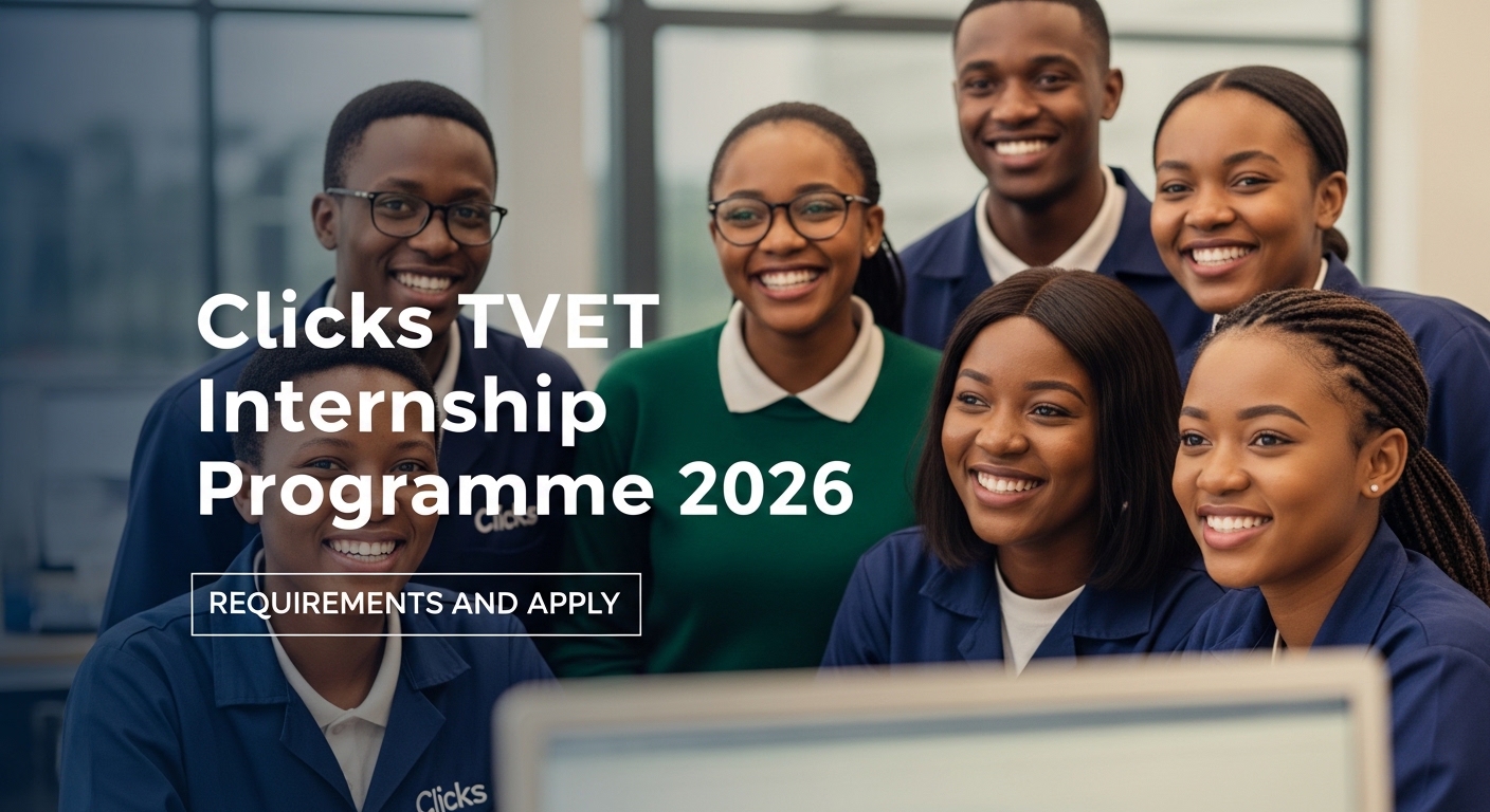 Clicks TVET Internship Programme 2026: Requirements and Apply