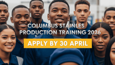 Columbus Stainless Production Training 2026 – Apply by 30 April