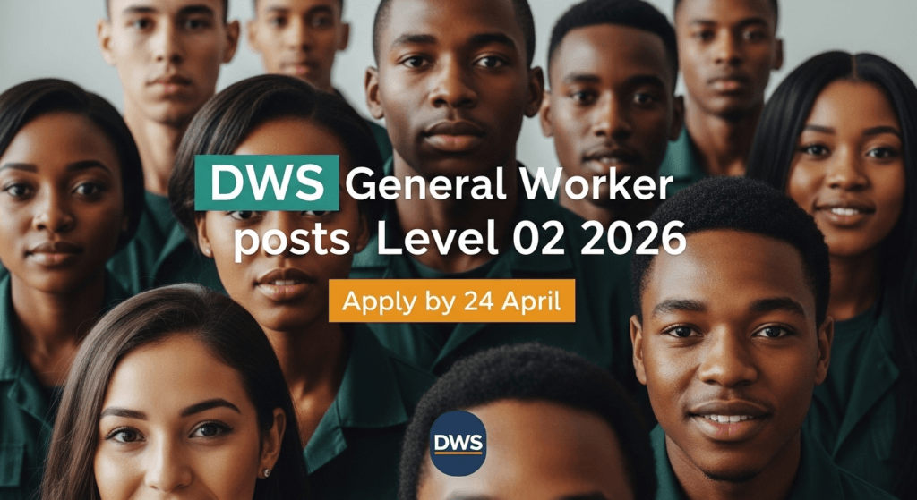 DWS General Worker posts Level 02 2026 – Apply by 24 April - SETA SA