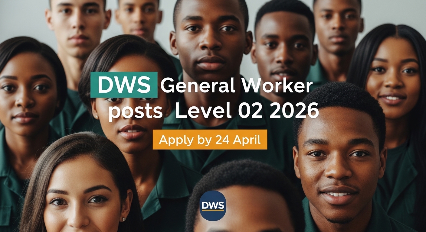 DWS General Worker posts Level 02 2026 – Apply by 24 April