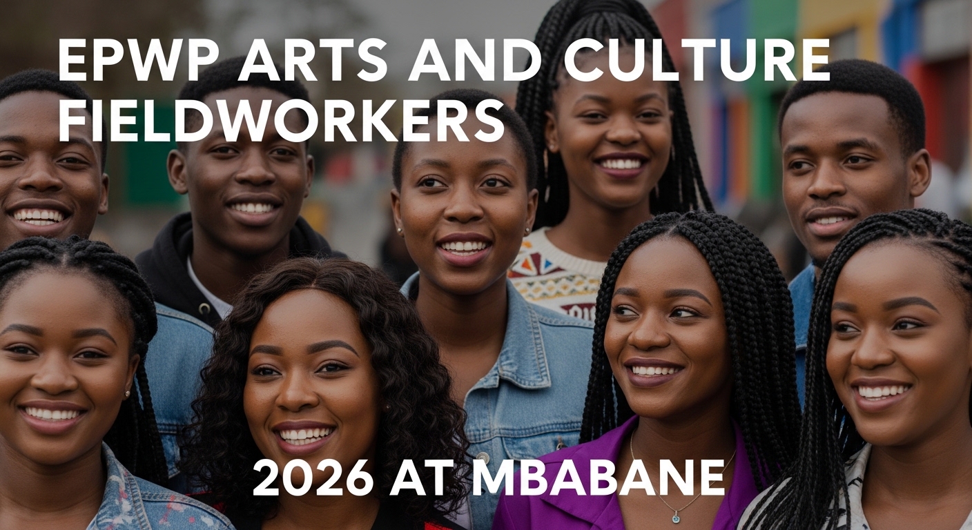 EPWP Arts and Culture Fieldworkers 2026 at Mbabana