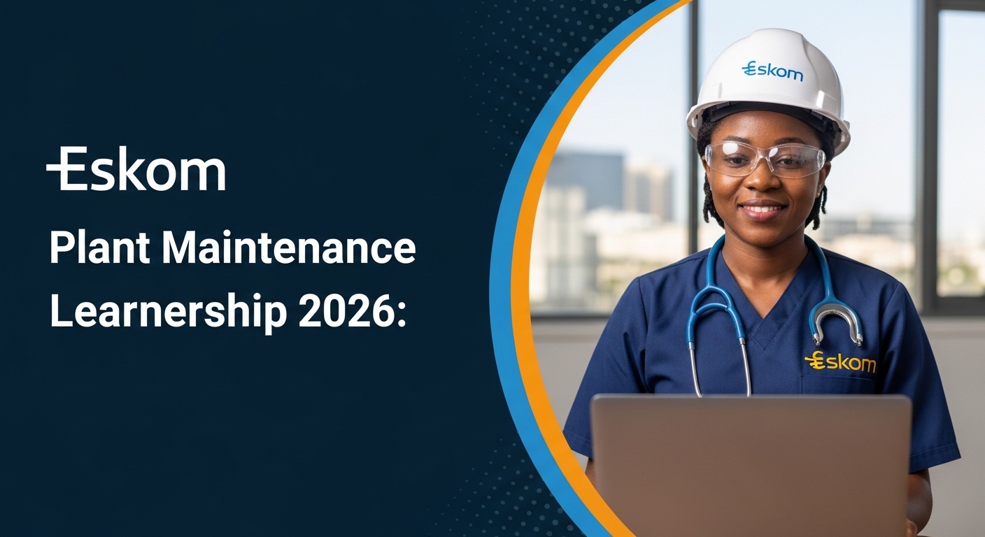 Eskom Plant Maintenance Learnership 2026: S4 Engineering Graduates
