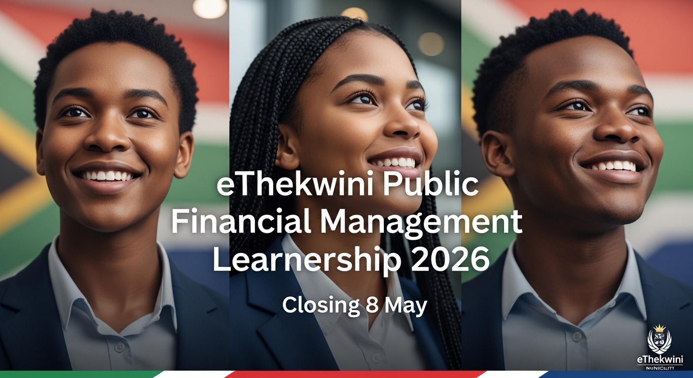 eThekwini Public Financial Management Learnership 2026 Closing 8 May
