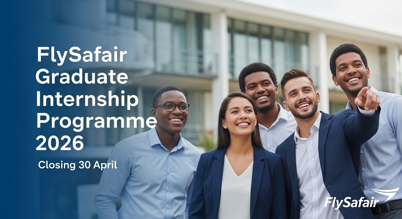 FlySafair Graduate Internship Programme 2026 Closing 30 April