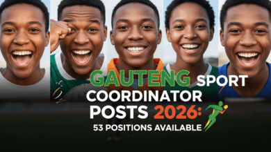 Gauteng School Sport Coordinator Posts 2026: 53 Positions Available