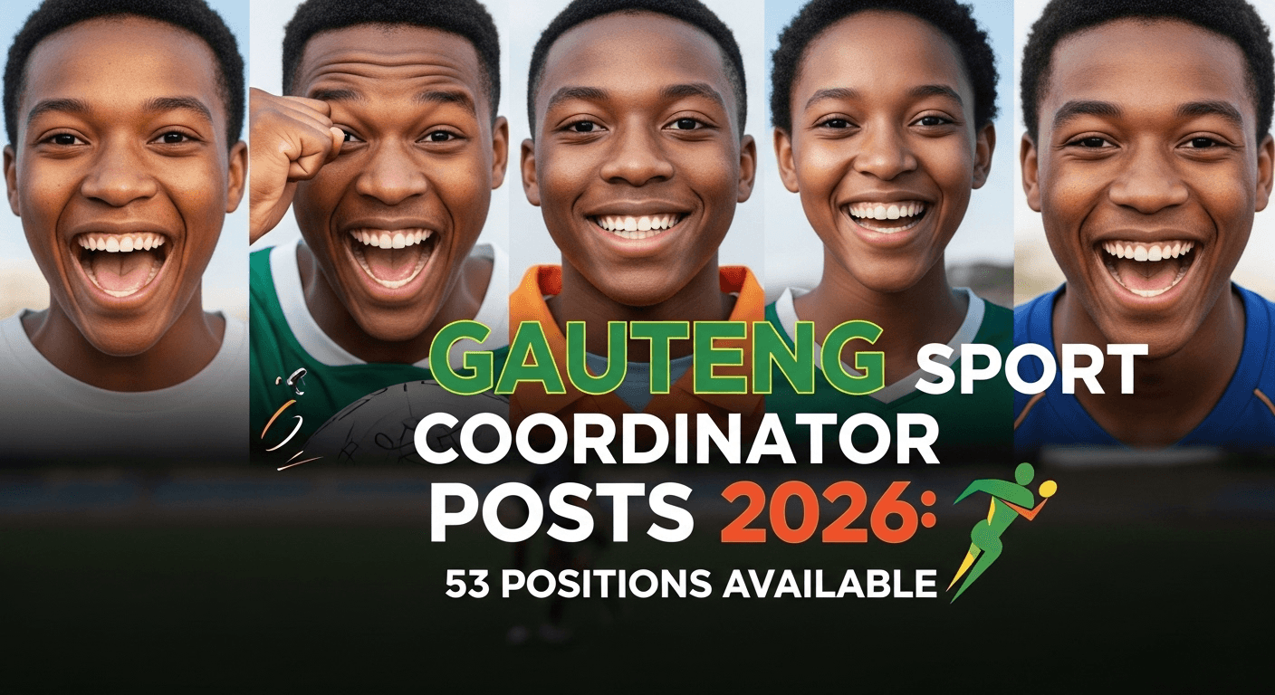 Gauteng School Sport Coordinator Posts 2026: 53 Positions Available