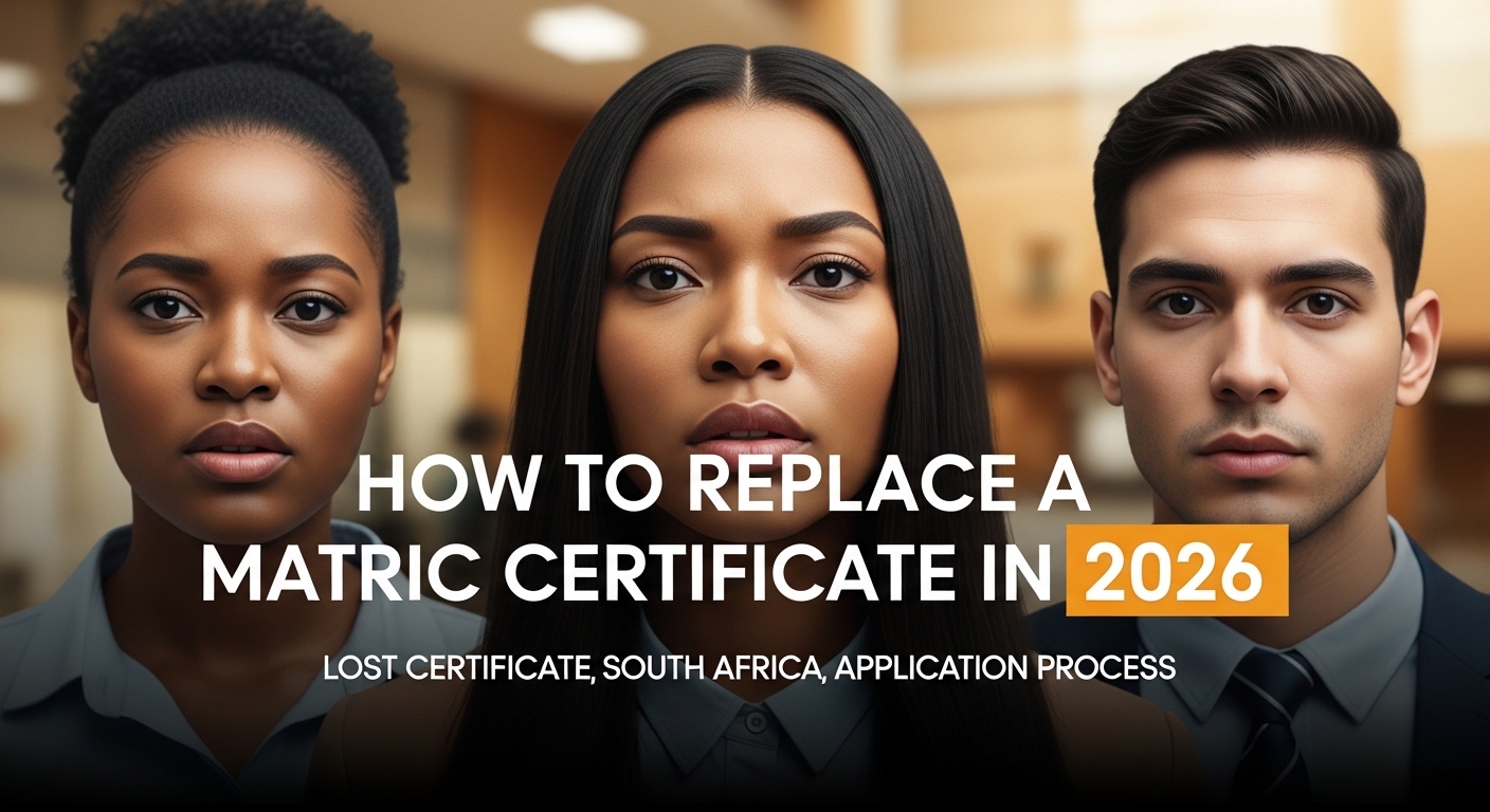 How to Replace a Matric Certificate in 2026
