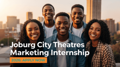 Joburg City Theatres Marketing Internship 2026: Apply Now