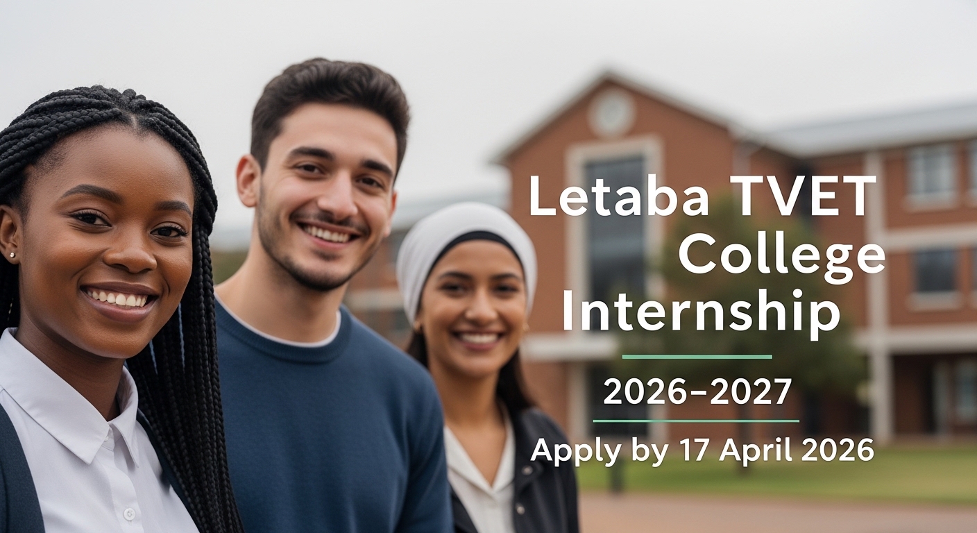 Letaba TVET College Internship 2026–2027 – Apply by 17 April 2026