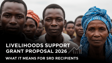 Livelihoods Support Grant Proposal 2026: What It Means for SRD Recipients