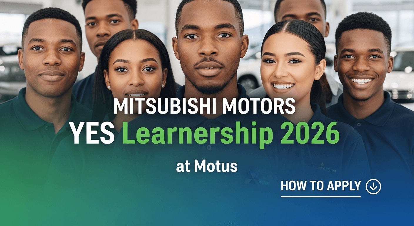 Mitsubishi Motors YES Learnership 2026 at Motus How to Apply