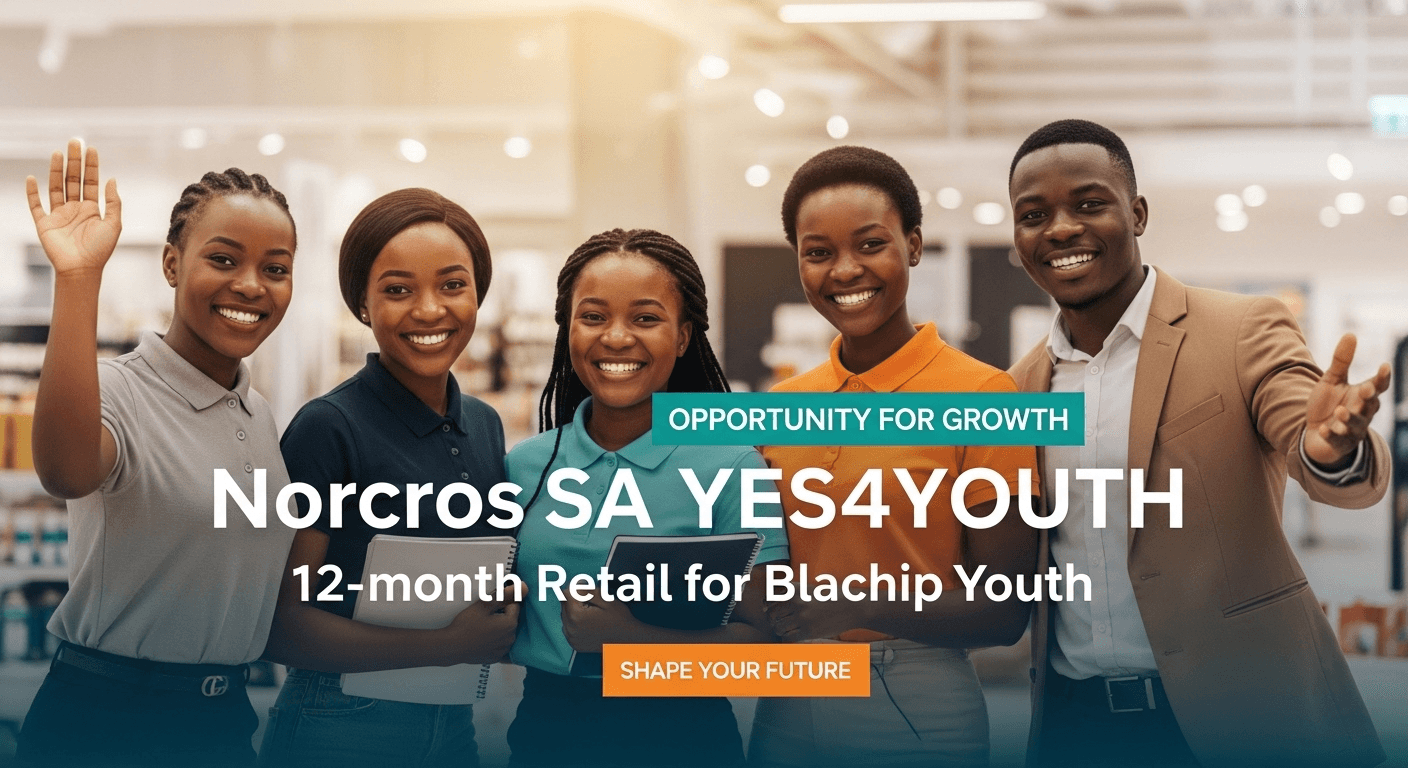 Norcros SA YES4YOUTH Learnership 2026 – 12‑month Retail for Black Youth