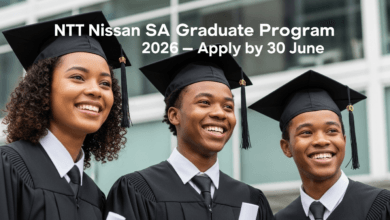NTT Nissan SA Graduate Program 2026 – Apply by 30 June