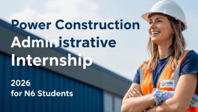 Power Construction Administrative Internship 2026 for N6 Students