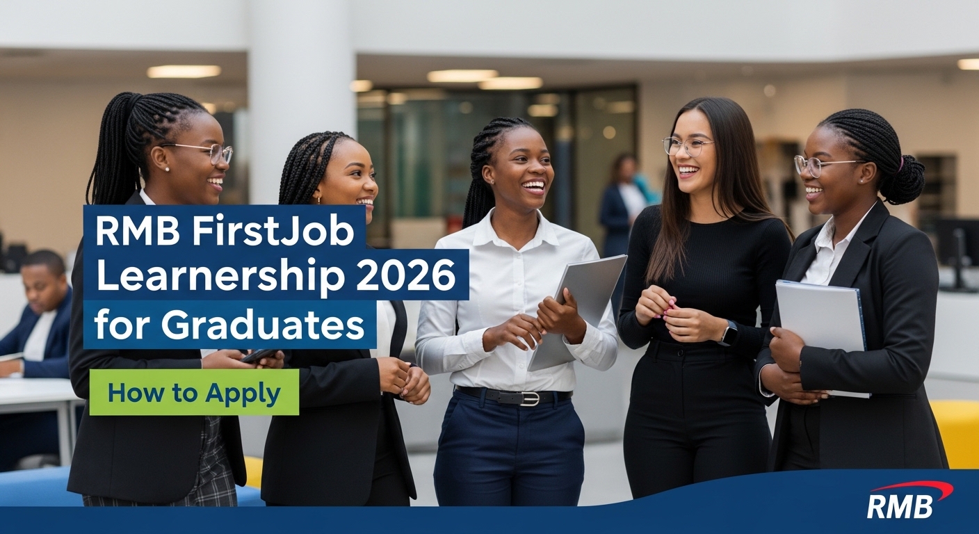 RMB FirstJob Learnership 2026 for Graduates: How to Apply