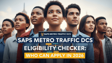 SAPS Metro Traffic DCS Eligibility Checker: Who Can Apply in 2026