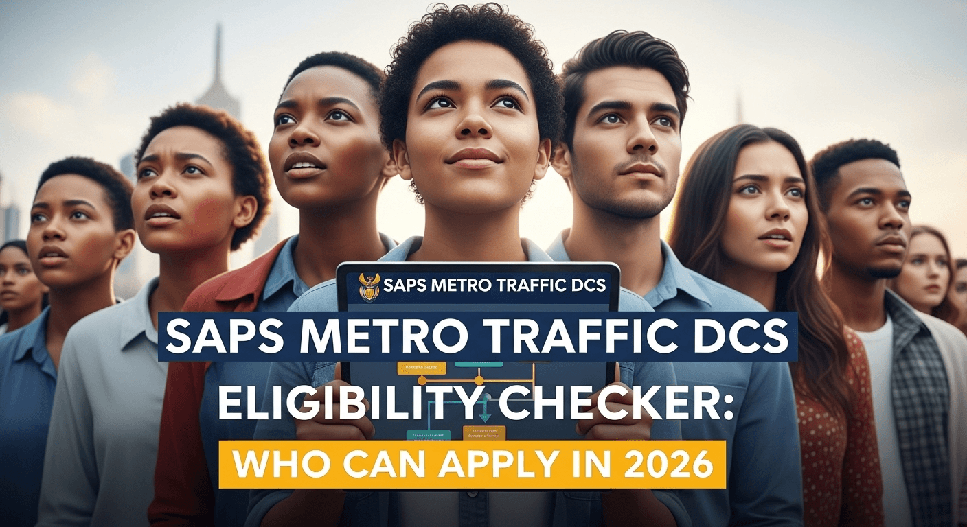 SAPS Metro Traffic DCS Eligibility Checker: Who Can Apply in 2026