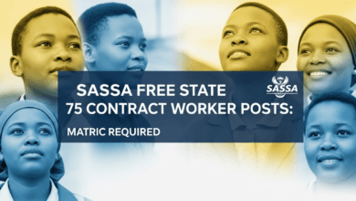 SASSA Free State 75 Contract Worker Posts: Matric Required
