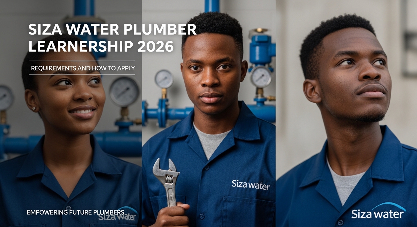 Siza Water Plumber Learnership 2026: Requirements and How to Apply
