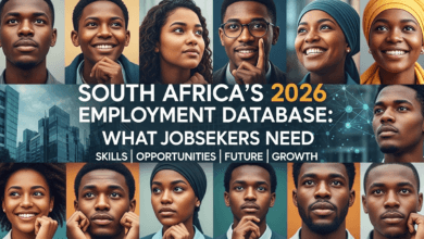 South Africa’s 2026 Employment Database: What Jobseekers Need