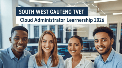 South West Gauteng TVET Cloud Administrator Learnership 2026