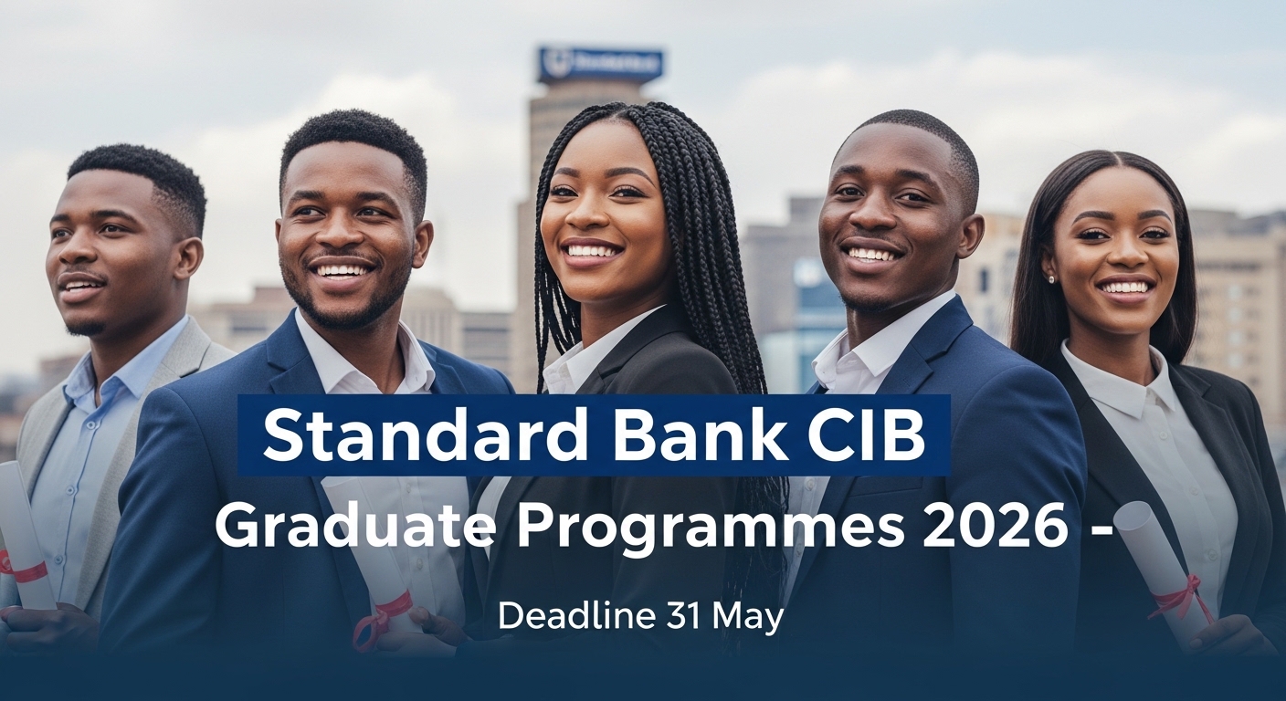 Standard Bank CIB Graduate Programmes 2026 – Deadline 31 May