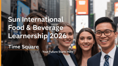 Sun International Food & Beverage Learnership 2026 – Time Square