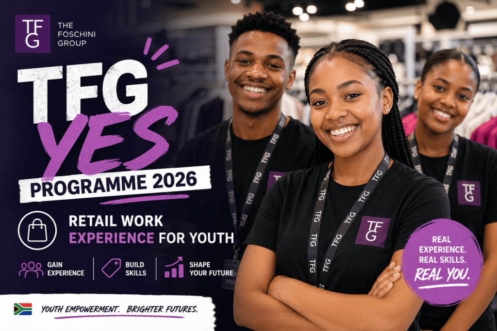 TFG YES Programme 2026: Retail Work Experience for Youth - SETA SA